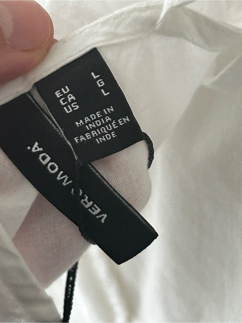 Vero Moda White Lightweight Blouse - Picture 5 of 6